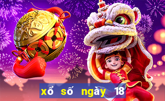 xổ số ngày 18 tháng 7