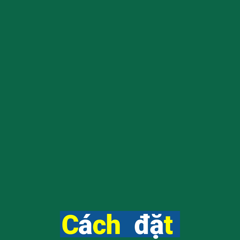 Cách đặt cược XSTB Thứ 2