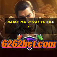 game nhập vai thẻ bài