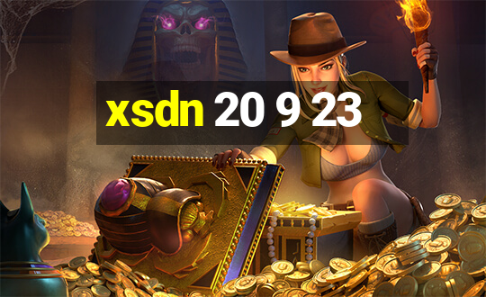 xsdn 20 9 23