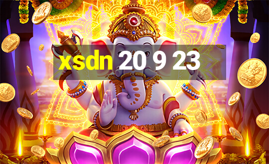 xsdn 20 9 23