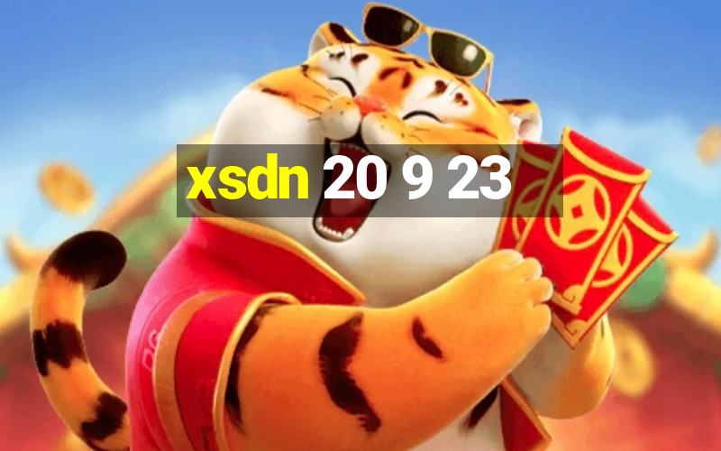 xsdn 20 9 23