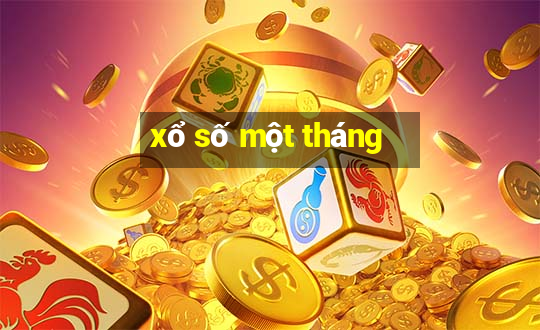 xổ số một tháng