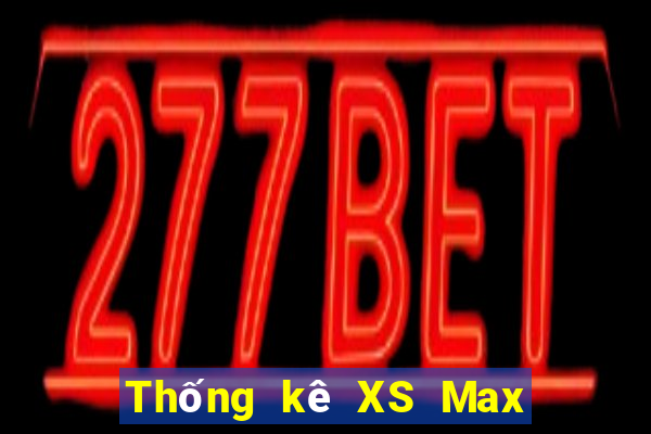 Thống kê XS Max 3D thứ tư