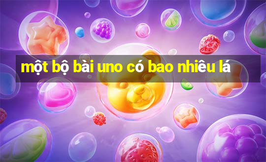 một bộ bài uno có bao nhiêu lá