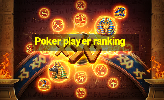 Poker player ranking