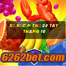 xổ số cần thơ 24 tây tháng 10