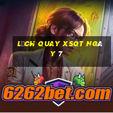 Lịch quay XSQT ngày 7