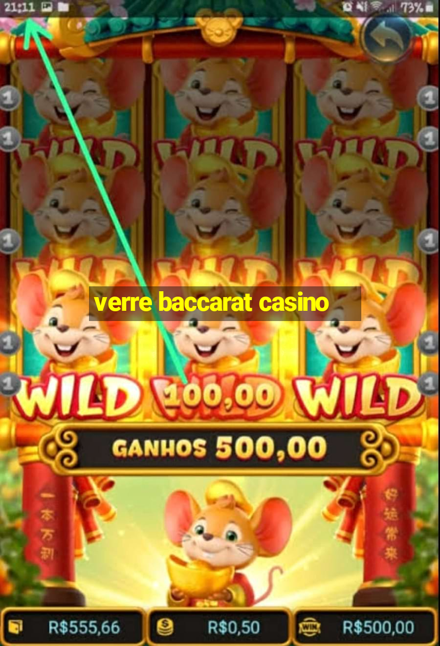 verre baccarat casino