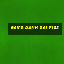 game danh bai fi88