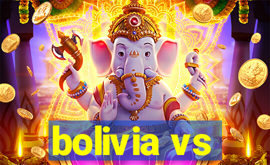 bolivia vs