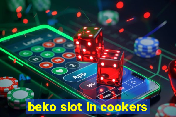 beko slot in cookers