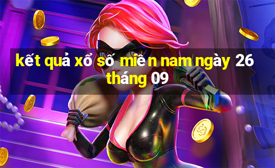 kết quả xổ số miền nam ngày 26 tháng 09