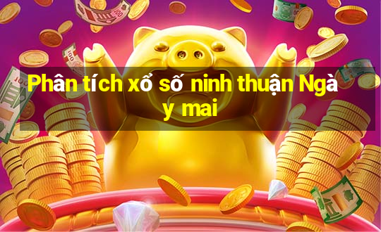 Phân tích xổ số ninh thuận Ngày mai