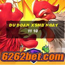 du doan xsmb ngay 11 10