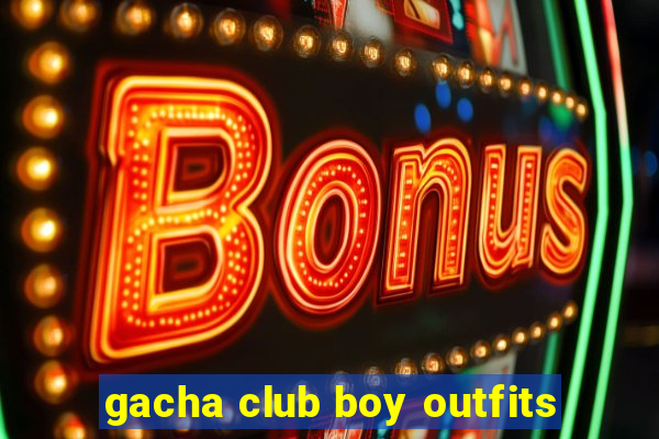 gacha club boy outfits