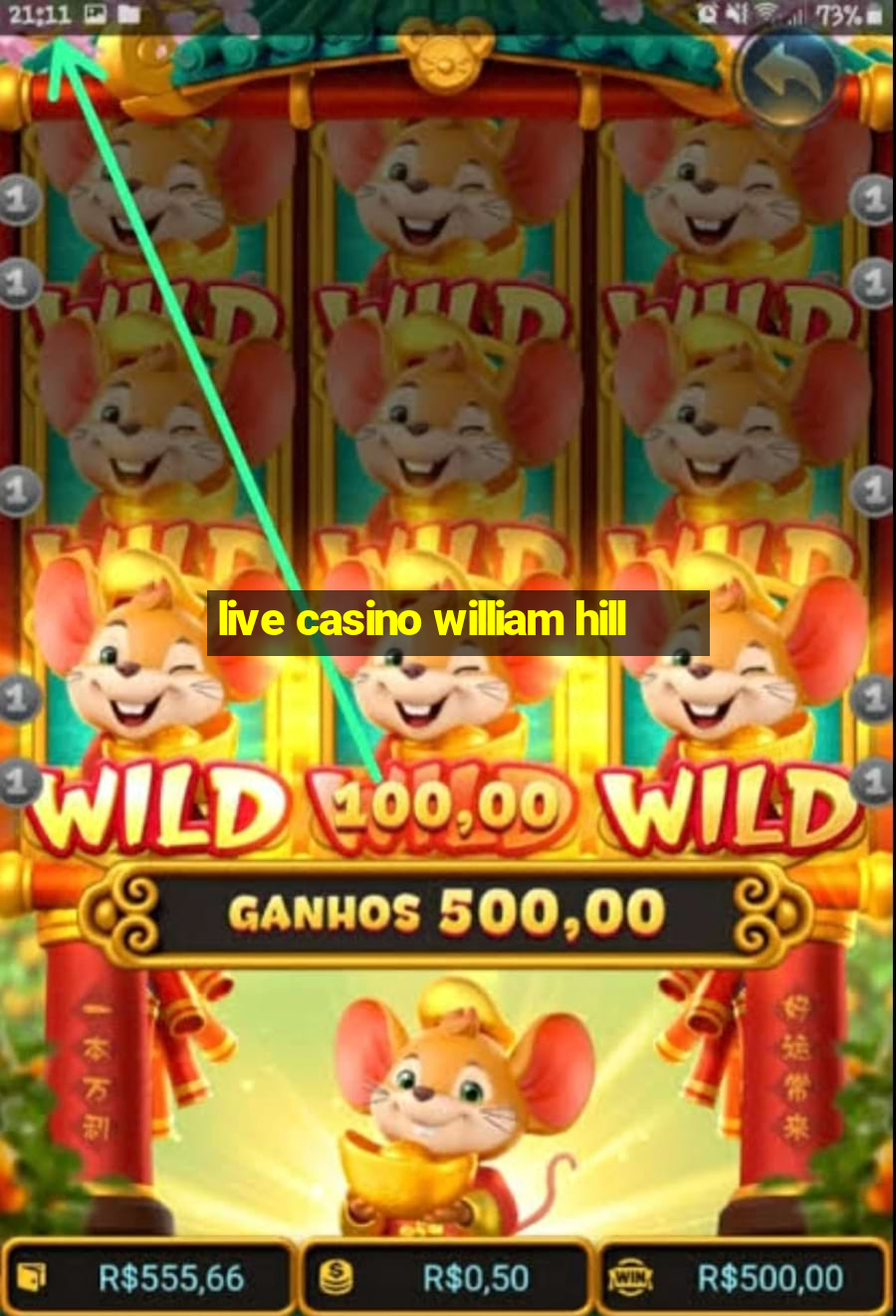 live casino william hill