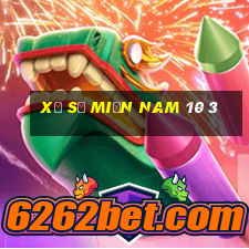 xổ số miền nam 10 3