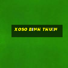 xoso bình thuận