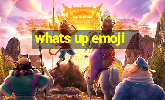 whats up emoji