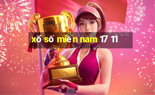 xổ số miền nam 17 11