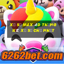 Xổ Số max 4d Thống kê Xổ Số Chủ Nhật