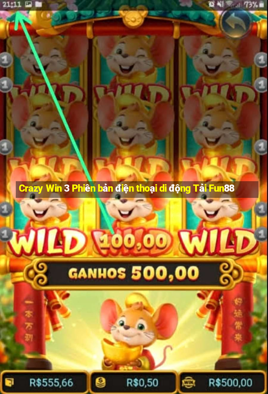 Crazy Win 3 Phiên bản điện thoại di động Tải Fun88