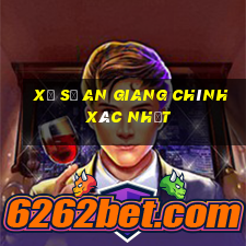 xổ số an giang chính xác nhất