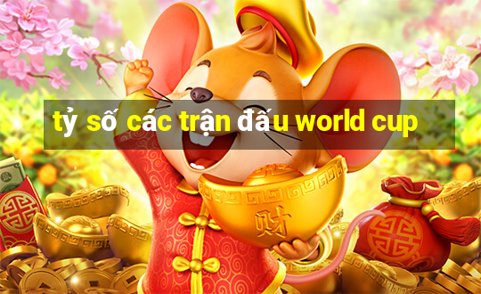 tỷ số các trận đấu world cup