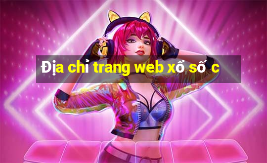 Địa chỉ trang web xổ số c