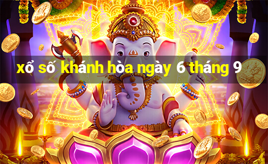 xổ số khánh hòa ngày 6 tháng 9