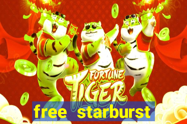 free starburst slots no deposit