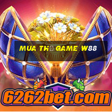 mua thẻ game w88