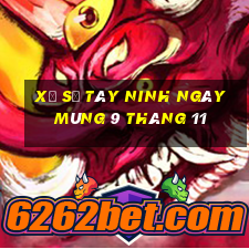 xổ số tây ninh ngày mùng 9 tháng 11