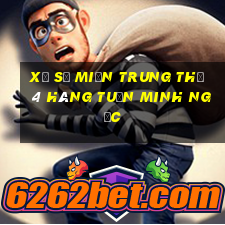 xổ số miền trung thứ 4 hàng tuần minh ngọc