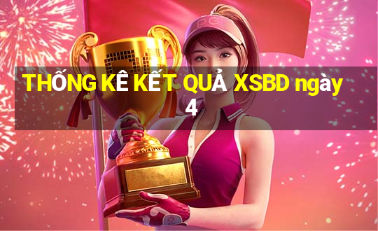 THỐNG KÊ KẾT QUẢ XSBD ngày 4