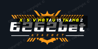 xổ số vũng tàu 15 tháng 2