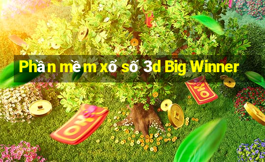 Phần mềm xổ số 3d Big Winner