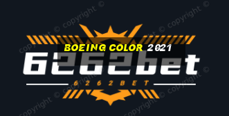 Boeing Color 2021