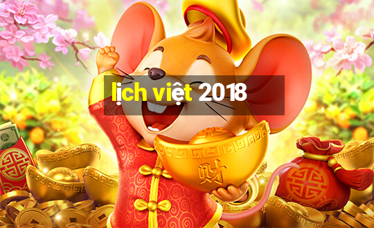 lịch việt 2018