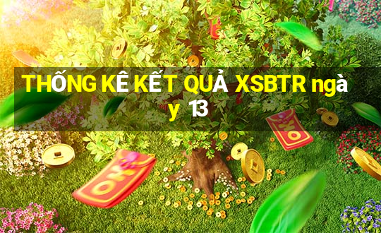 THỐNG KÊ KẾT QUẢ XSBTR ngày 13