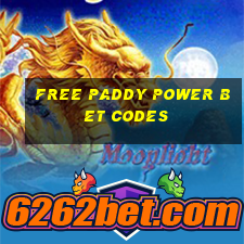 free paddy power bet codes