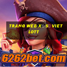 Trang web xổ số vietlott