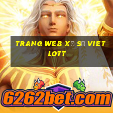 Trang web xổ số vietlott