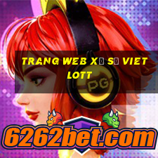 Trang web xổ số vietlott