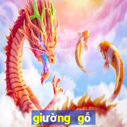 giường gỗ bệt kiểu nhật