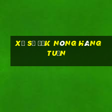 xổ số đắk nông hàng tuần