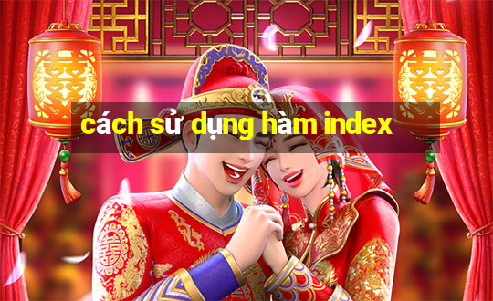 cách sử dụng hàm index