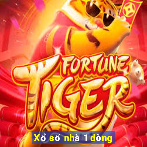 Xổ số nhà 1 dòng