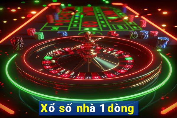 Xổ số nhà 1 dòng